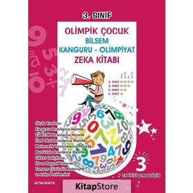 3. Sınıf Olimpik Çocuk Bilsem - Kanguru - Olimpiyat Zeka Kitabı Tamamı Çözümlü - kollektif