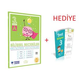 3. Sınıf Pat Bilişsel Beceriler Geliştirme Aktiviteleri Seti A B C Set-Curinous Genius Yayınları