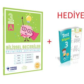 3. Sınıf Pat Bilişsel Beceriler Geliştirme Aktiviteleri Seti A B C Set-Curinous Genius Yayınları