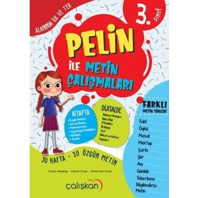 3, Sınıf Pelin İle Metin Çalışmaları-Çalışkan Yayınları