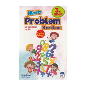 3. Sınıf Problem Kartları Yaz Sil Kalemli Martı Yayınları