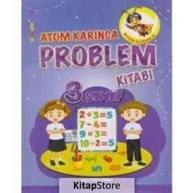 3. Sınıf Problemler Kitabı Ahmet Çelikkol Atom Karınca Yayınları