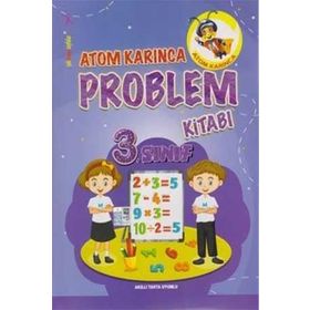 3. Sınıf Problemler Kitabı Ahmet Çelikkol Atom Karınca Yayınları