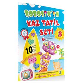 3. Sınıf Robotik'in Yaz Tatil Seti Damla Yayınları