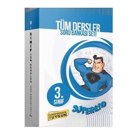 3.Sınıf Süperkid Tüm Dersler Yeni Nesil Soru Bankası Seti Referans Yayınları