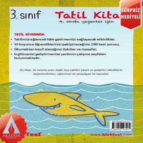 3. Sınıf Tatil Kitabı Tudem Yayınları