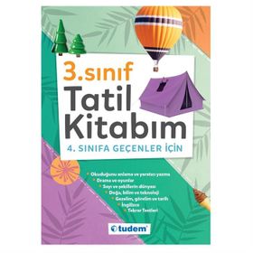3. Sınıf Tatil Kitabım Tudem Yayınları