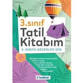 3. Sınıf Tatil Kitabım Tudem Yayınları