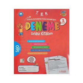 3. Sınıf Tek Deneme Sınavı Kitabım Palme Yayınları
