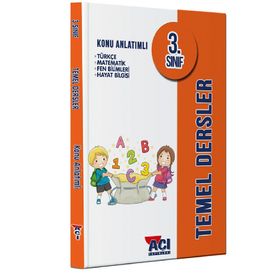 3. Sınıf Temel Dersler Konu Anlatımlı - Açı Yayınları