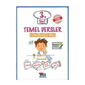 3. Sınıf Temel Dersler Konu Anlatımlı - Açı Yayınları