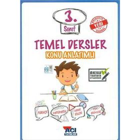 3. Sınıf Temel Dersler Konu Anlatımlı - Açı Yayınları