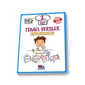 3. Sınıf Temel Dersler Konu Anlatımlı - Açı Yayınları
