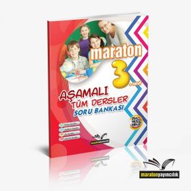 3. Sınıf Tüm Dersler Aşamalı Soru Bankası - Maraton Yayınları