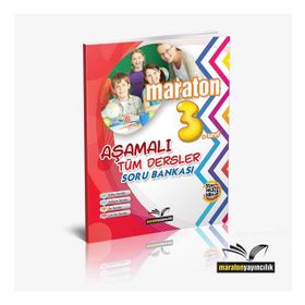 3. Sınıf Tüm Dersler Aşamalı Soru Bankası - Maraton Yayınları