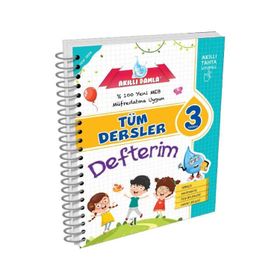 3. Sınıf Tüm Dersler Defterim - Damla Yayınları
