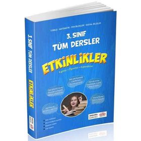 3. Sınıf Tüm Dersler Etkinlikler Kitabı Angora Serisi Editör Yayınları
