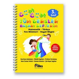 3. Sınıf Tüm Dersler Güm Güm Başarı Defterim - Fides Yayınları