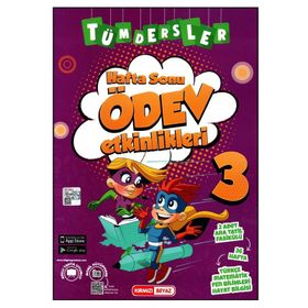 3.Sınıf Tüm Dersler Hafta Sonu Ödev Etkinlikleri Kırmızı Beyaz Yayınları