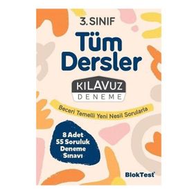 3. Sınıf Tüm Dersler Kılavuz Deneme - BlokTest Yayınları