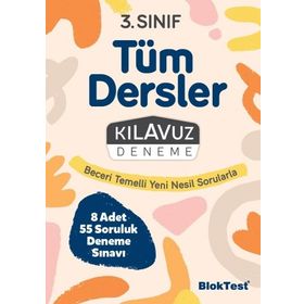3. Sınıf Tüm Dersler Kılavuz Deneme - Tudem Yayınları