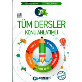 3. Sınıf Tüm Dersler Konu Anlatımlı Gezegen Yayınları