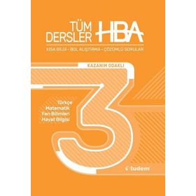 3. Sınıf Tüm Dersler Konu Anlatımlı HBA - Tudem Yayınları