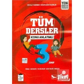 3. Sınıf Tüm Dersler Konu Anlatımlı Kolektif Sınav Dergisi Yayınları