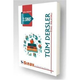 3. Sınıf Tüm Dersler Konu Anlatımlı - Kollektif
