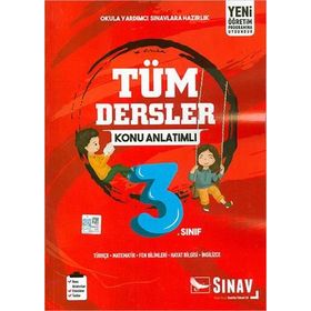 3. Sınıf Tüm Dersler Konu Anlatımlı - Sınav Dergisi Yayınları