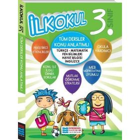 3.Sınıf Tüm Dersler Konu Anlatımlı Tek Kitap - Evrensel İletişim Yayınları