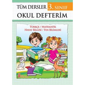 3. Sınıf Tüm Dersler Okul Defterim Ata Yayıncılık