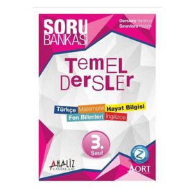 3. Sınıf Tüm Dersler Soru Bankası Analiz Yayınları
