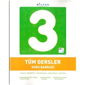 3. Sınıf Tüm Dersler Soru Bankası - Bilfen Yayınları