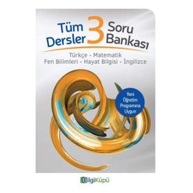 3.Sınıf Tüm Dersler Soru Bankası Bilgi Küpü Yayınları