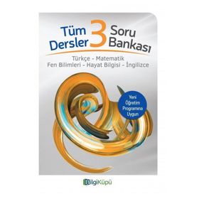 3.Sınıf Tüm Dersler Soru Bankası Bilgi Küpü Yayınları