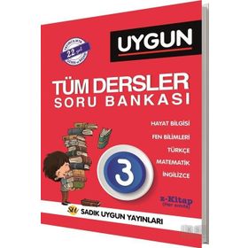 3. Sınıf Tüm Dersler Soru Bankası - Sadık Uygun Yayınları
