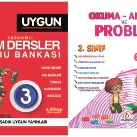 3. Sınıf Tüm Dersler Soru Bankası - Sadık Uygun Yayınları