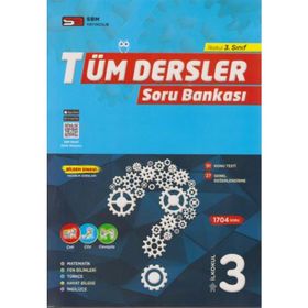 3. Sınıf Tüm Dersler Soru Bankası Sbm Soru Bankası Merkezi Yayınları