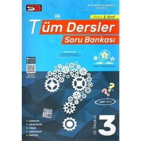 3. Sınıf Tüm Dersler Soru Bankası SBM Yayınları
