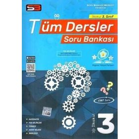 3. Sınıf Tüm Dersler Soru Bankası SBM Yayınları