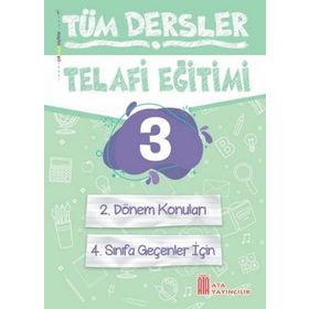 3. Sınıf Tüm Dersler Telafi Eğitimi-Ata Yayınları