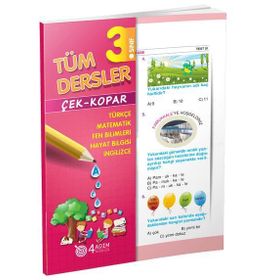 3. Sınıf Tüm Dersler Yaprak Test 4 Adım Yayınları