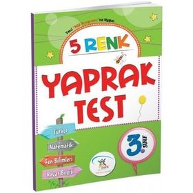 3. Sınıf Tüm Dersler Yaprak Test-5 Renk Yayınları