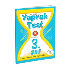 3. Sınıf Tüm Dersler Yaprak Test-5 Renk Yayınları