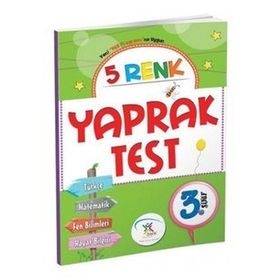 3. Sınıf Tüm Dersler Yaprak Test-5 Renk Yayınları