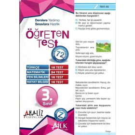 3.Sınıf Tüm Dersler Yaprak Test Analiz Yayınları