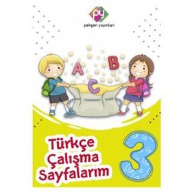 3. Sınıf Türkçe Çalışma Sayfalarım - Pekşen Yayınları