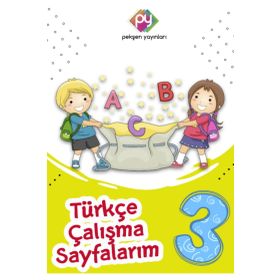 3. Sınıf Türkçe Çalışma Sayfalarım - Pekşen Yayınları