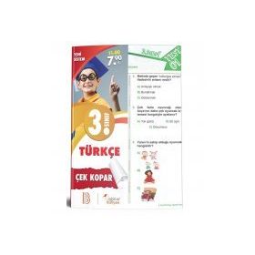 3. Sınıf Türkçe Çek Kopar Yaprak Test-Benim Hocam & Eğitim Dünyası
